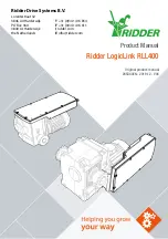 Preview for 1 page of Ridder LogicLink RLL400 Product Manual