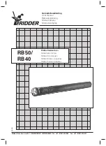 Ridder RB120-11/230 User Manual preview