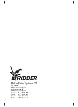 Preview for 35 page of Ridder RB120-11/230 User Manual