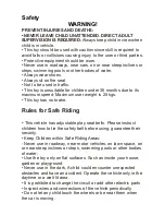 Preview for 9 page of Ride On Cars HL1058 User Manual