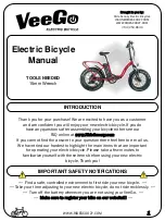 Ride Scoozy VeeGo Manual preview