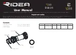 Ridea BSA24 User Manual preview