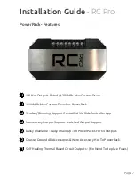 Preview for 8 page of RideController RC Pro Installation Manual