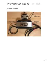 Preview for 12 page of RideController RC Pro Installation Manual