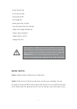 Preview for 5 page of Ridel CRUZ01NB User Manual