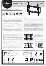 Ridem RDM S3 Instruction Manual preview