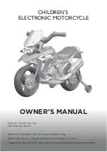 Preview for 2 page of Rider Concept KINGTOYS moto 1000GS Owner'S Manual