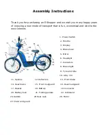 Preview for 2 page of Rider E shopper User Manual And Assembly Instructions