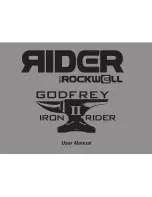 Preview for 1 page of Rider Godfrey Iron  II User Manual