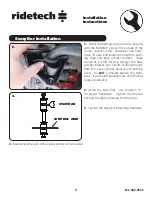 Предварительный просмотр 3 страницы Ridetech 11059121 Installation Instructions