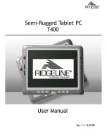 RidgeLine T400 User Manual preview