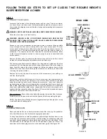 Предварительный просмотр 6 страницы Ridgeway Grandfather Instruction Manual