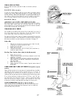 Предварительный просмотр 28 страницы Ridgeway Grandfather Instruction Manual