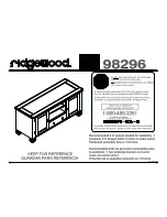 Preview for 1 page of Ridgewood 98286 Assembly Instruction Manual