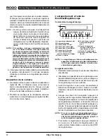 Preview for 24 page of RIDGID 120V Operator'S Manual