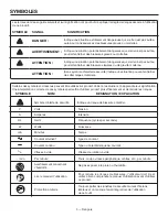 Предварительный просмотр 10 страницы RIDGID 140276006 Operator'S Manual