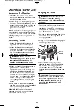 Предварительный просмотр 10 страницы RIDGID 1620RV Owner'S Manual