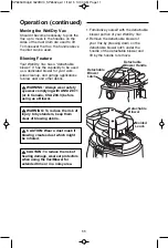 Предварительный просмотр 11 страницы RIDGID 1620RV Owner'S Manual