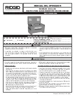 Preview for 4 page of RIDGID 2048-2-OS Operator'S Manual