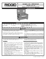 Preview for 7 page of RIDGID 2048-2-OS Operator'S Manual