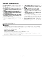 Preview for 5 page of RIDGID 205298453 Operator'S Manual