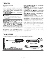 Предварительный просмотр 10 страницы RIDGID 205298453 Operator'S Manual