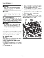 Preview for 30 page of RIDGID 205298453 Operator'S Manual