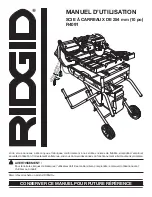 Preview for 33 page of RIDGID 205298453 Operator'S Manual