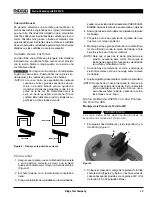 Предварительный просмотр 31 страницы RIDGID 32V Operator'S Manual