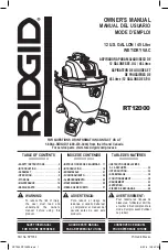 RIDGID 62703 Manual preview