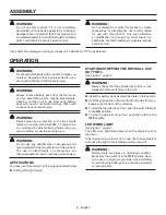 Preview for 6 page of RIDGID 648846074337 Operator'S Manual