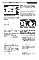 Preview for 8 page of RIDGID 66573 Manual