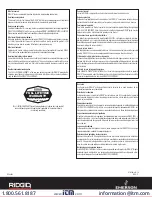 Preview for 49 page of RIDGID 76430 Manual