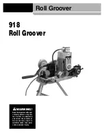 Preview for 3 page of RIDGID 918 Roll Groover Manual