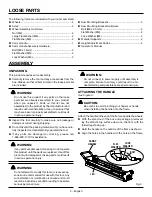 Preview for 5 page of RIDGID AC9960 Operator'S Manual