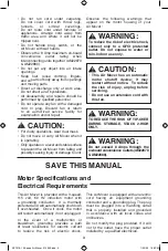 Preview for 3 page of RIDGID AM22860 Owner'S Manual