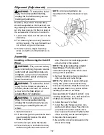 Preview for 12 page of RIDGID CM1450 Operator'S Manual