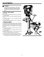 Предварительный просмотр 22 страницы RIDGID DP15501 Operator'S Manual