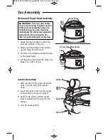 Предварительный просмотр 7 страницы RIDGID DV05000 Owner'S Manual