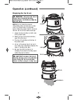 Предварительный просмотр 11 страницы RIDGID DV05000 Owner'S Manual