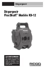 Предварительный просмотр 21 страницы RIDGID FlexShaft K9-12 Manual