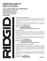 Предварительный просмотр 60 страницы RIDGID GP80145SW Owner'S Manual