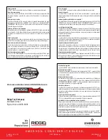 Preview for 358 page of RIDGID HB382 Operator'S Manual