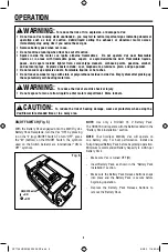 Предварительный просмотр 9 страницы RIDGID HD0318 Owner'S Manual