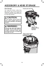 Предварительный просмотр 16 страницы RIDGID HD1280 Owner'S Manual