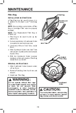 Предварительный просмотр 19 страницы RIDGID HD1280 Owner'S Manual