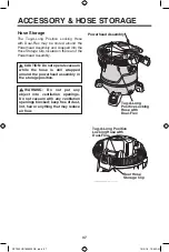 Предварительный просмотр 37 страницы RIDGID HD1600M0 Owner'S Manual