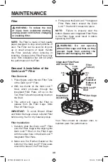 Предварительный просмотр 39 страницы RIDGID HD1600M0 Owner'S Manual