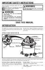 Preview for 3 page of RIDGID HD16400 Owner'S Manual