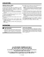 Предварительный просмотр 11 страницы RIDGID JobMax R8223411 Operator'S Manual